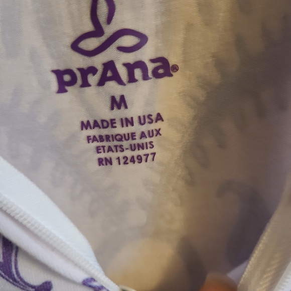 Prana Top Short Sleeve Size Medium - Picture 4 of 8